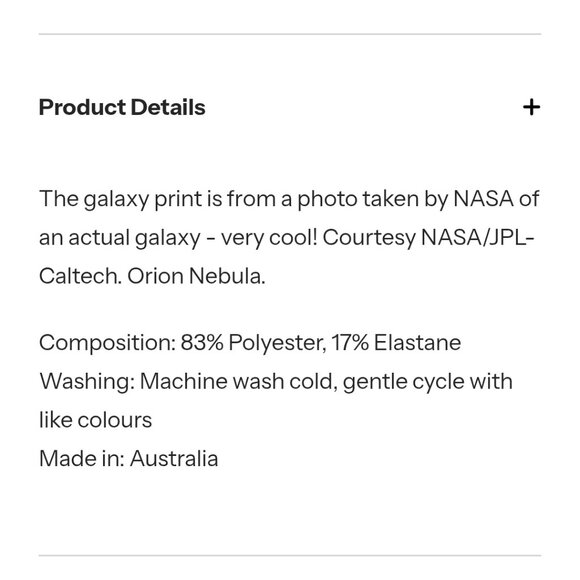 Blackmilk Galaxy Rainbow Catsuit Sz L - Picture 3 of 5